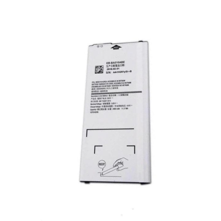 BATTERIA EB-BA510ABE ORIGINALE PER SAMSUNG GALAXY A5(2016) A510F