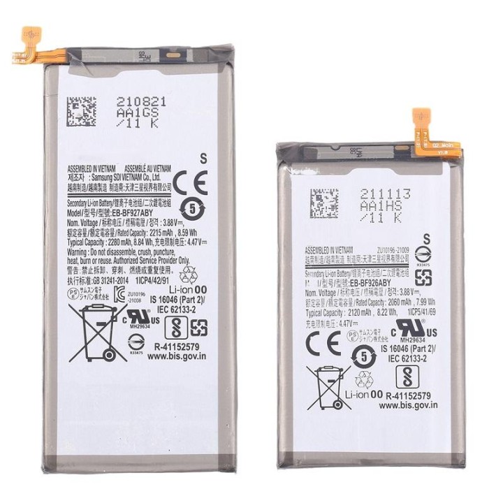 BATTERIA EB-BF926ABY EB-BF927ABY SET 2 PEZZI PER SAMSUNG GALAXY Z FOL.
