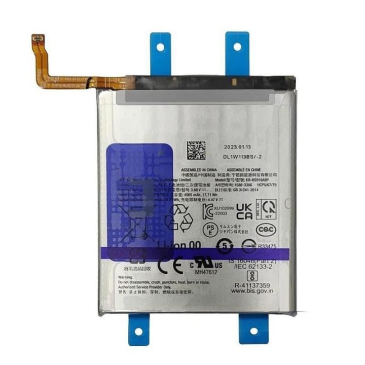 BATTERIA ORIGINALE EB-BS916ABY PER SAMSUNG GALAXY S23 PLUS 5G / S23+..