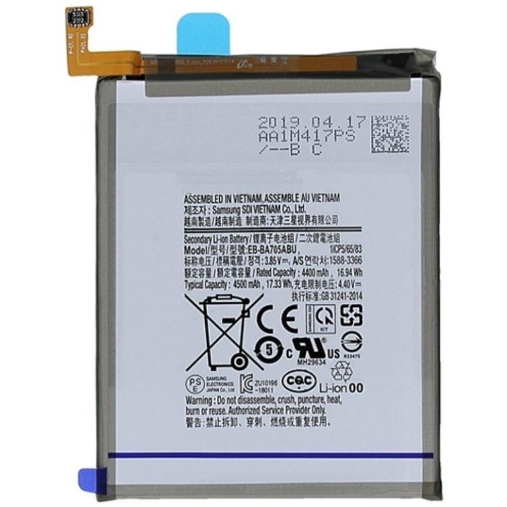 BATTERIA ORIGINALE EB-BA705ABU PER SAMSUNG GALAXY A70 A705F