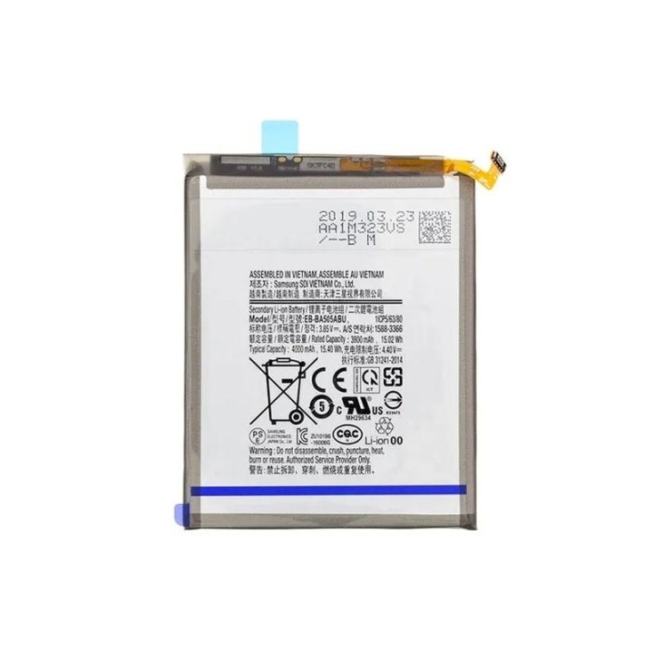 BATTERIA EB-BA505ABU PER SAMSUNG GALAXY A20 A205F / A30 A305F / A50 A.