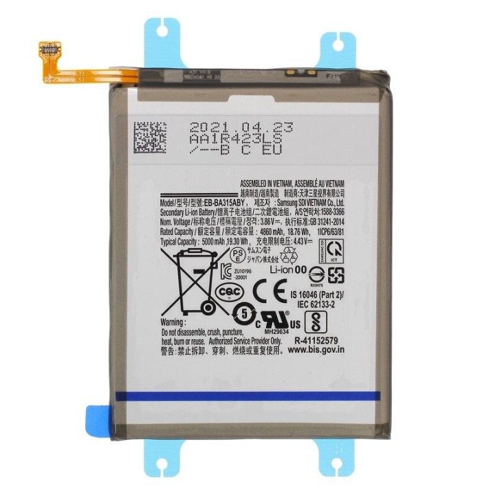 BATTERIA EB-BA315ABY PER SAMSUNG GALAXY A31 A315F / A32 A325F / A22 4.