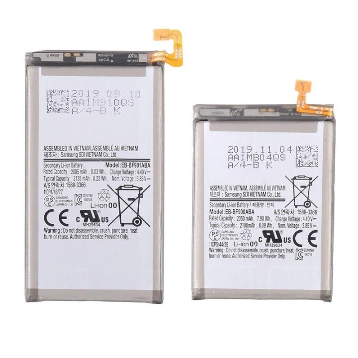 BATTERIA EB-BF900ABA EB-BF901ABA SET 2 PEZZI PER SAMSUNG GALAXY Z FOL.