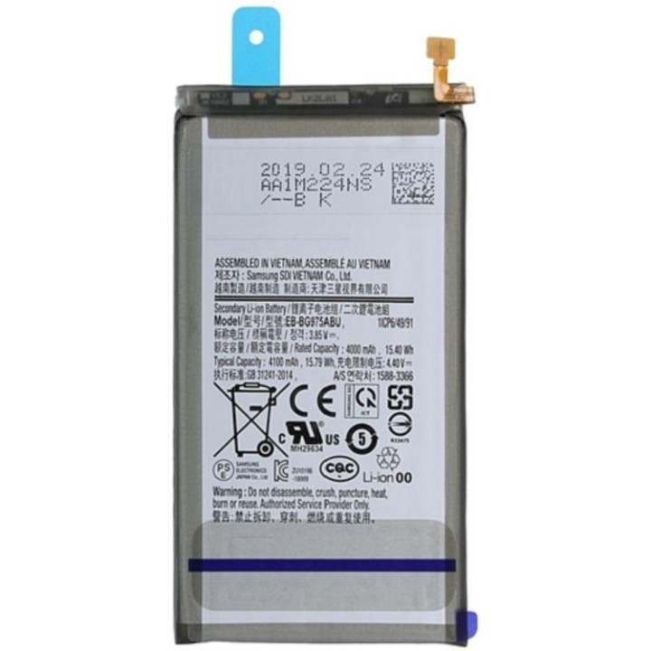 BATTERIA ORIGINALE EB-BG975ABU PER SAMSUNG GALAXY S10 PLUS S10+ G975F