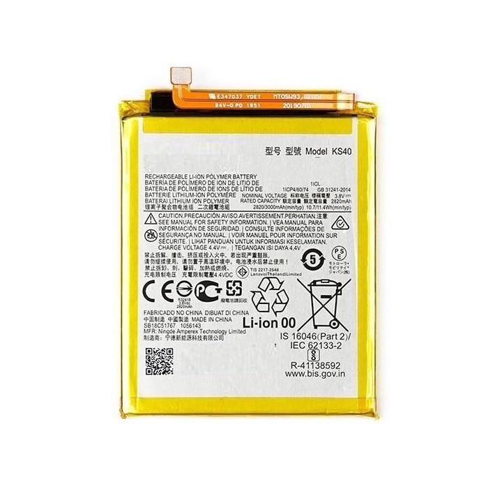 BATTERIA KS40 PER MOTOROLA MOTO E6i (XT2053-5)