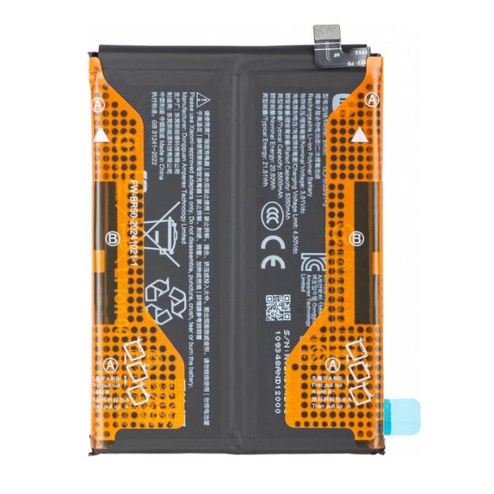 BATTERIA BR50 PER XIAOMI REDMI NOTE 14 4G (24117RN76G) (GLOBALE VERSI.