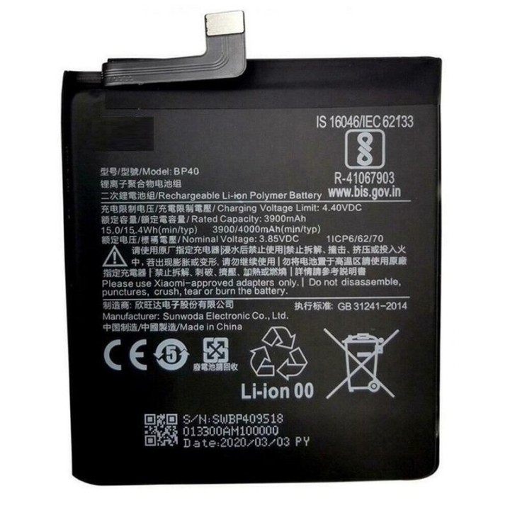 BATTERIA ORIGINALE BP40 PER XIAOMI MI 9T PRO / REDMI K20 PRO