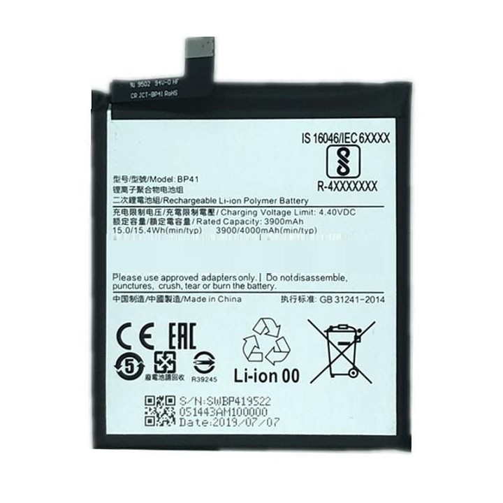BATTERIA ORIGINALE BP41 PER XIAOMI MI 9T / REDMI K20