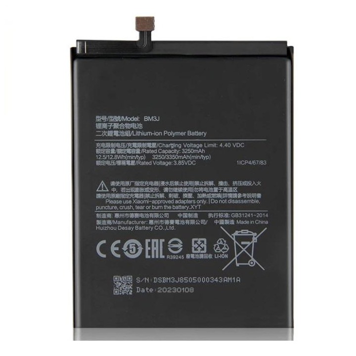 BATTERIA ORIGINALE BM3J PER XIAOMI MI 8 LITE / MI 8 YOUTH / MI 8X