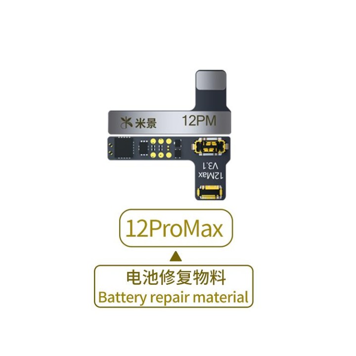 MIJING ESTERNO CAVO FLESSIBILE DEL BATTERIA PER APPLE IPHONE 12 PRO M.