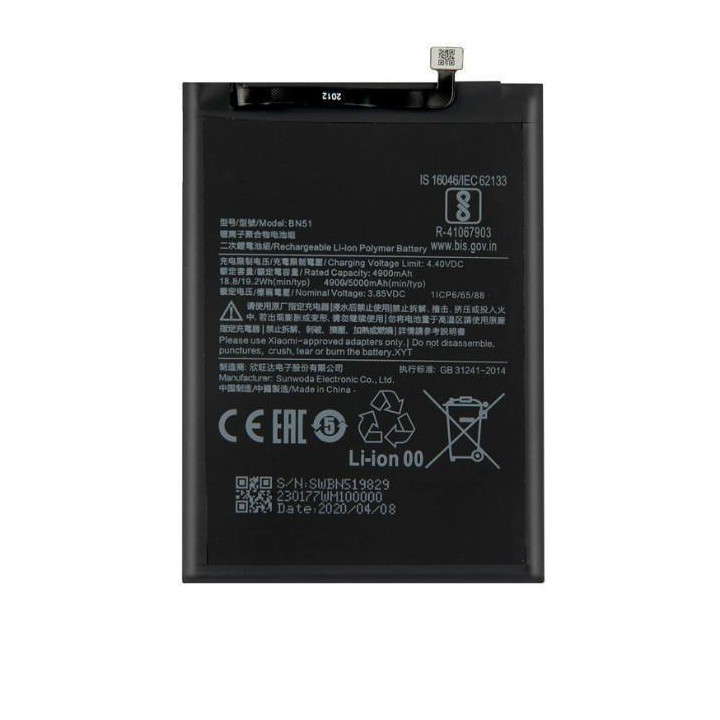 BATTERIA ORIGINALE BN51 PER XIAOMI REDMI 8 / REDMI 8A