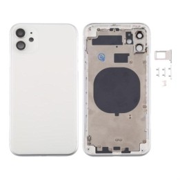COVER POSTERIORE PER APPLE IPHONE 11 6.1 BIANCO MATERIALE ORIGINALE (.