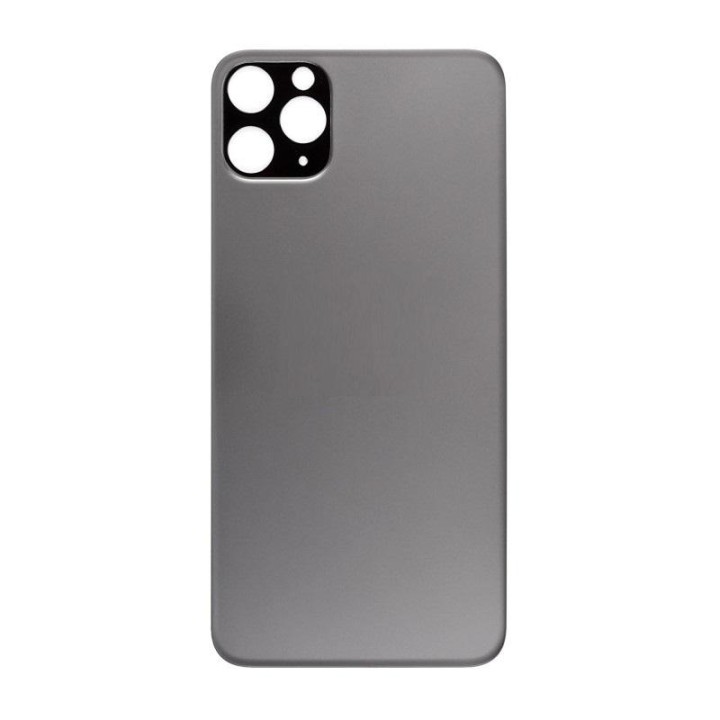 COVER POSTERIORE DI VETRO (BIG HOLE) PER APPLE IPHONE 11 PRO 5.8 NERO