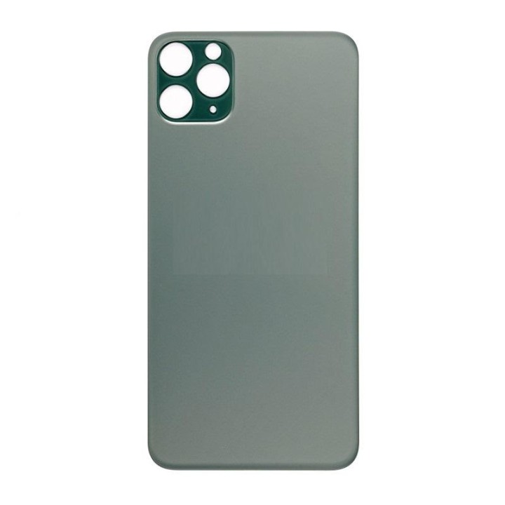 COVER POSTERIORE DI VETRO (BIG HOLE) PER APPLE IPHONE 11 PRO MAX 6.5..