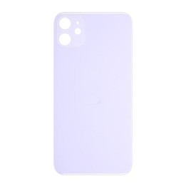 COVER POSTERIORE DI VETRO (BIG HOLE) PER APPLE IPHONE 11 6.1 VIOLA