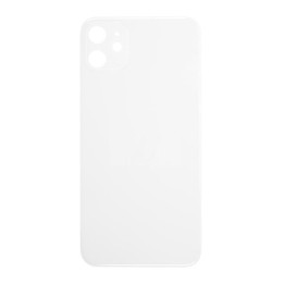 COVER POSTERIORE DI VETRO (BIG HOLE) PER APPLE IPHONE 11 6.1 BIANCO