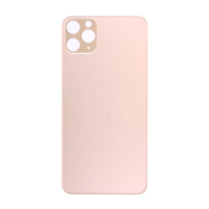 COVER POSTERIORE DI VETRO (BIG HOLE) PER APPLE IPHONE 11 PRO MAX 6.5..