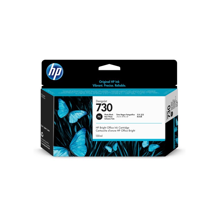 HP MATERIALE DI CONSUMO, 730, NERO FOTOGRAFICO