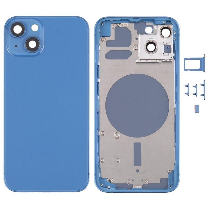 COVER POSTERIORE PER APPLE IPHONE 13 6.1 BLU OEM (SENZA NFC)