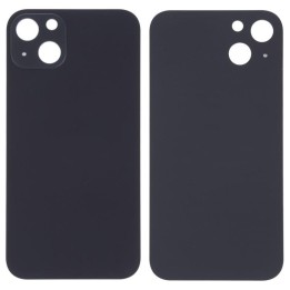 COVER POSTERIORE DI VETRO (BIG HOLE) PER APPLE IPHONE 13 6.1 NERO