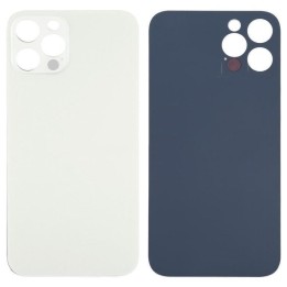 COVER POSTERIORE DI VETRO (BIG HOLE) PER APPLE IPHONE 12 PRO MAX 6.7..
