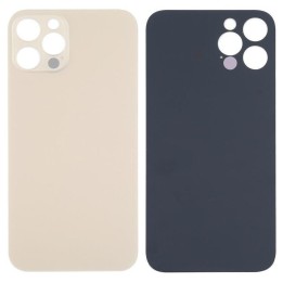 COVER POSTERIORE DI VETRO (BIG HOLE) PER APPLE IPHONE 12 PRO MAX 6.7..