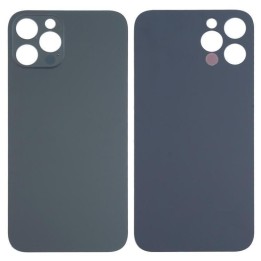 COVER POSTERIORE DI VETRO (BIG HOLE) PER APPLE IPHONE 12 PRO MAX 6.7..