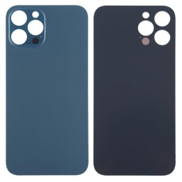 COVER POSTERIORE DI VETRO (BIG HOLE) PER APPLE IPHONE 12 PRO MAX 6.7..