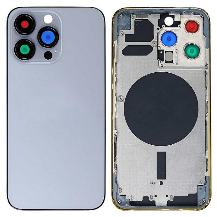 COVER POSTERIORE PER APPLE IPHONE 13 PRO 6.1 BLU OEM (SENZA NFC)