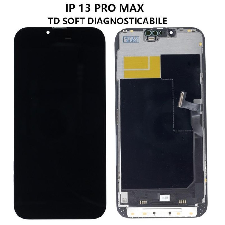 TOUCHSCREEN + DISPLAY OLED DISPLAY COMPLETO PER APPLE IPHONE 13 PRO M.