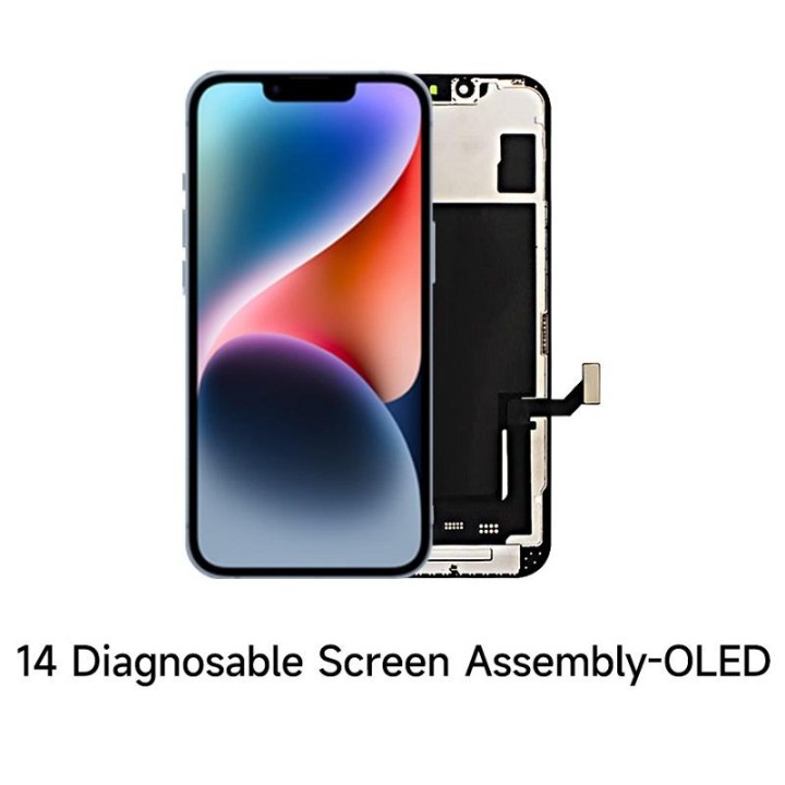 TOUCHSCREEN + DISPLAY OLED DISPLAY COMPLETO PER APPLE IPHONE 14 6.1 J.