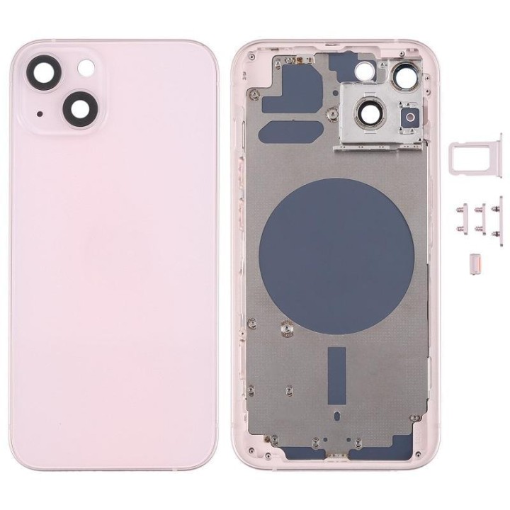 COVER POSTERIORE PER APPLE IPHONE 13 6.1 ROSA OEM (SENZA NFC)