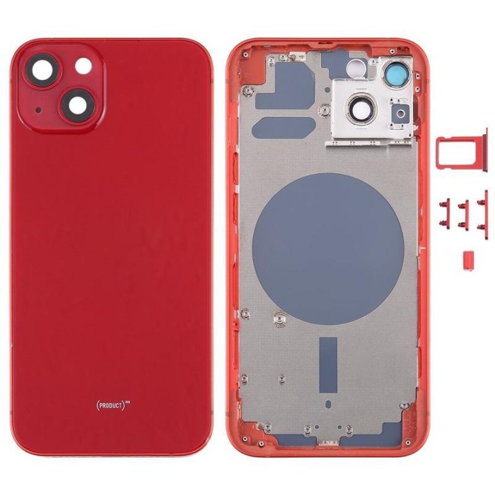 COVER POSTERIORE PER APPLE IPHONE 13 6.1 ROSSO OEM (SENZA NFC)