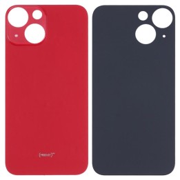 COVER POSTERIORE DI VETRO (BIG HOLE) PER APPLE IPHONE 13 MINI 5.4 ROS.