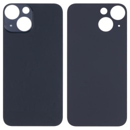 COVER POSTERIORE DI VETRO (BIG HOLE) PER APPLE IPHONE 13 MINI 5.4 NERO
