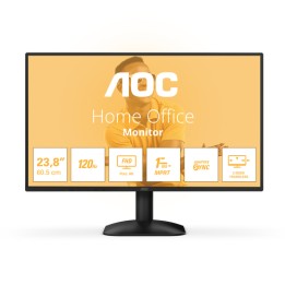 AOC MONITOR 23,8 LED IPS FHD 16:9 4MS 300 CDM 120Hz, VGA/HDMI