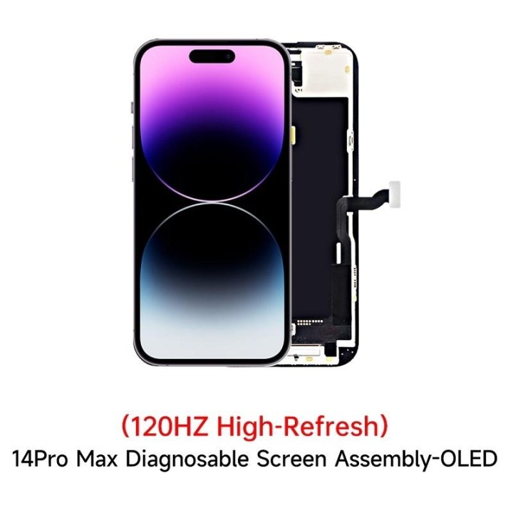 TOUCHSCREEN + DISPLAY OLED DISPLAY COMPLETO PER APPLE IPHONE 14 PRO M.