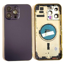 COVER POSTERIORE PER APPLE IPHONE 14 PRO MAX 6.7 VIOLA MATERIALE ORIG.