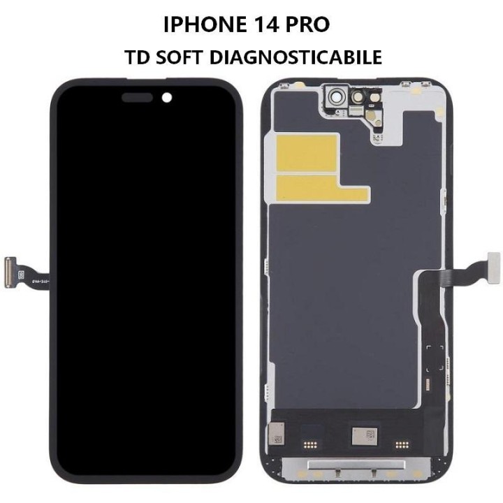 TOUCHSCREEN + DISPLAY OLED DISPLAY COMPLETO PER APPLE IPHONE 14 PRO 6.