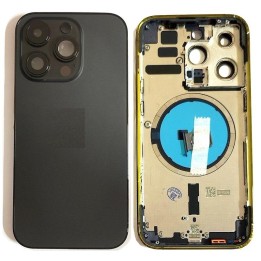 COVER POSTERIORE PER APPLE IPHONE 14 PRO 6.1 NERO MATERIALE ORIGINALE.