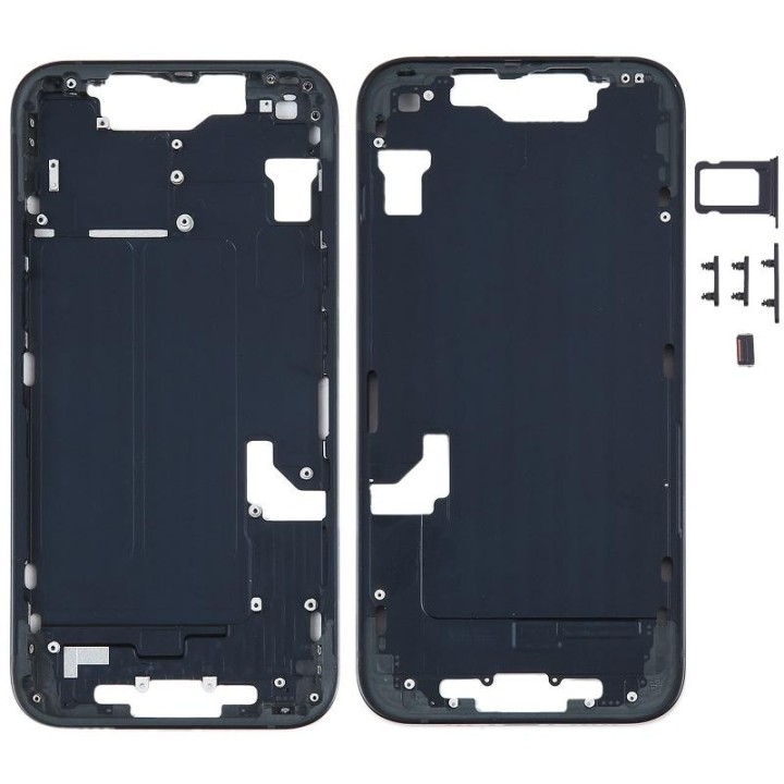 COVER CENTRALE A PER APPLE IPHONE 14 6.1 NERO MATERIALE ORIGINALE