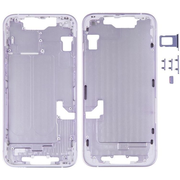 COVER CENTRALE A PER APPLE IPHONE 14 6.1 VIOLA OEM