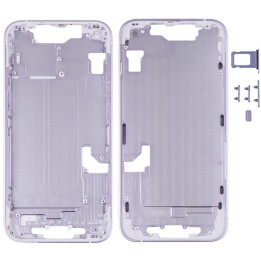 COVER CENTRALE A PER APPLE IPHONE 14 6.1 VIOLA MATERIALE ORIGINALE