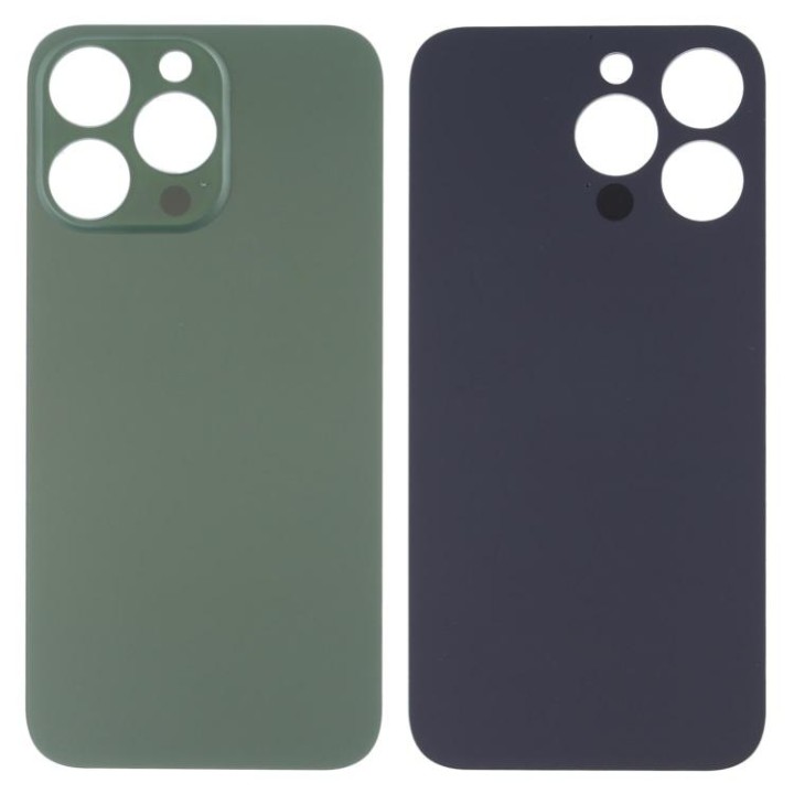 COVER POSTERIORE DI VETRO (BIG HOLE) PER APPLE IPHONE 13 PRO MAX 6.7..