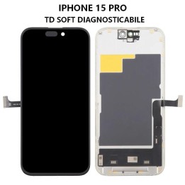 TOUCHSCREEN + DISPLAY OLED DISPLAY COMPLETO PER APPLE IPHONE 15 PRO 6.