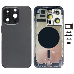 COVER POSTERIORE PER APPLE IPHONE 14 PRO 6.1 NERO OEM (SENZA NFC)