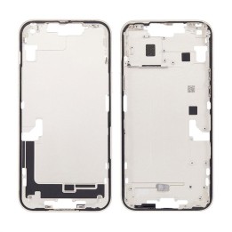 COVER CENTRALE A PER APPLE IPHONE 14 PLUS 6.7 BIANCO MATERIALE ORIGIN.