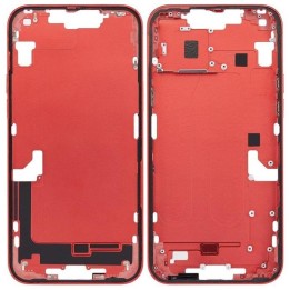 COVER CENTRALE A PER APPLE IPHONE 14 PLUS 6.7 ROSSO MATERIALE ORIGINA.