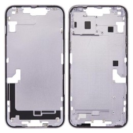 COVER CENTRALE A PER APPLE IPHONE 14 PLUS 6.7 VIOLA MATERIALE ORIGINA.