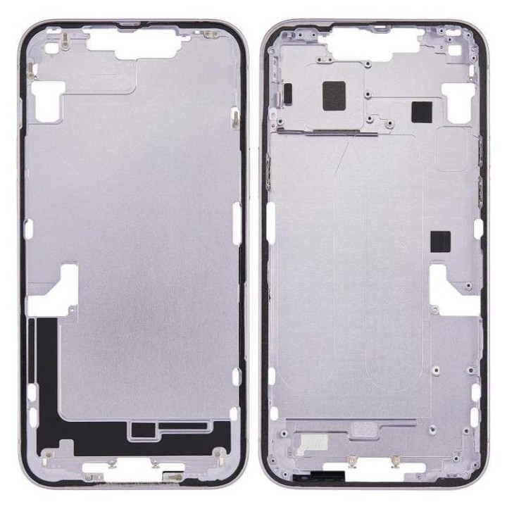 COVER CENTRALE A PER APPLE IPHONE 14 PLUS 6.7 VIOLA MATERIALE ORIGINA.